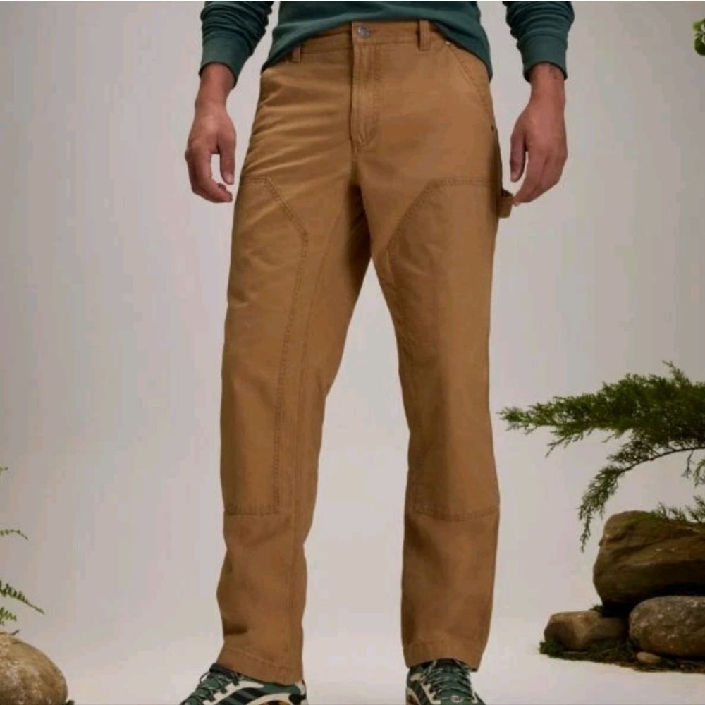 1331 NWT Alpine Design Men's Utility Pant Brown Khaki 42x32